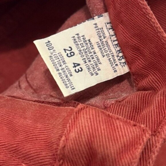Vintage J&ANS Dolce & Gabbana Jeans Red Women’s Size 29 Made In Italy - Picture 9 of 11